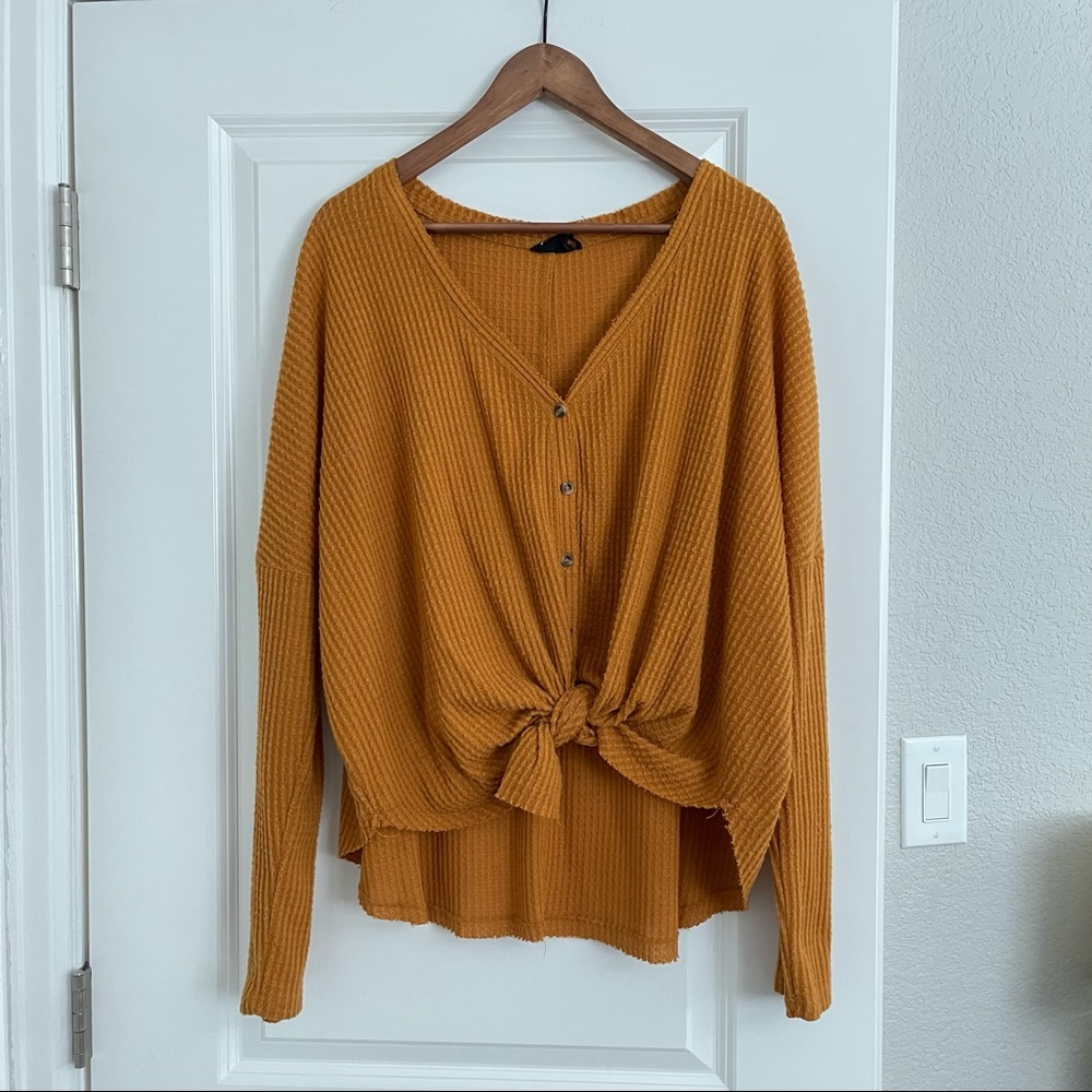 Free People Out from under front tie Thermal